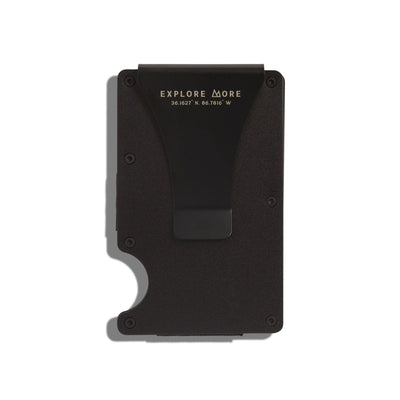 Black RFID Adventure Wallet