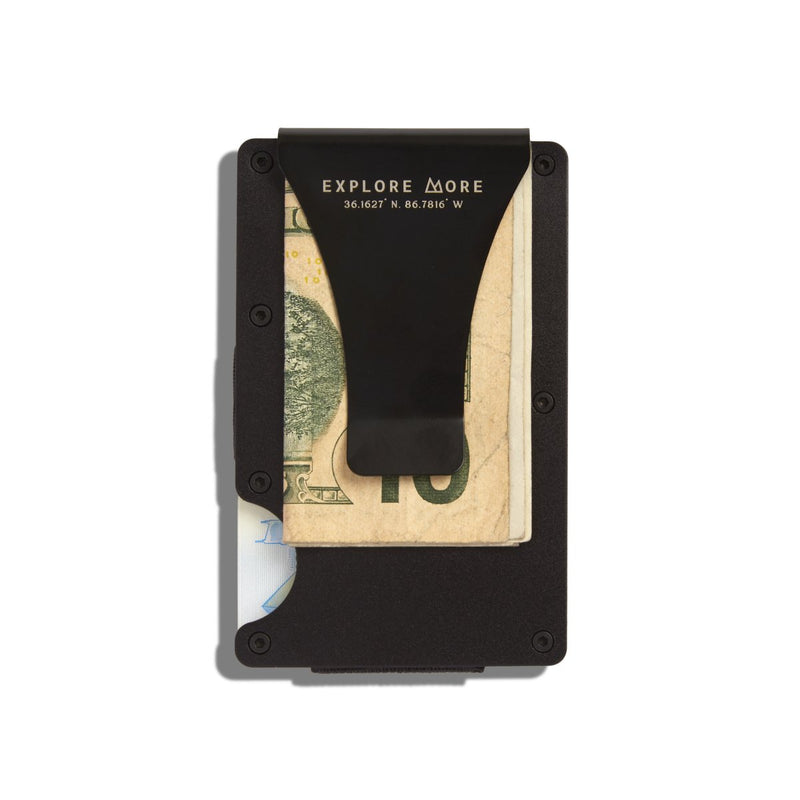 Black RFID Adventure Wallet