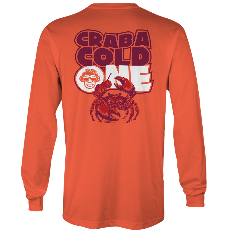 Crab A Cold One Long Sleeve