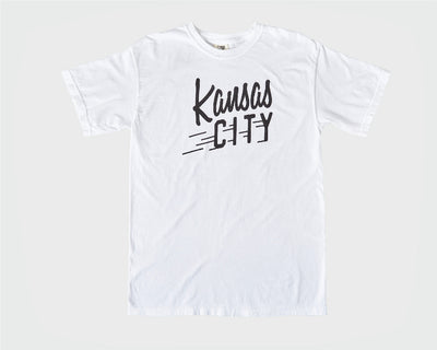 Kansas City Flyer Tee - White