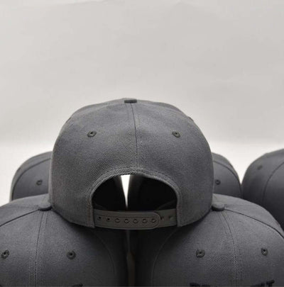 Gray Snapback Hat