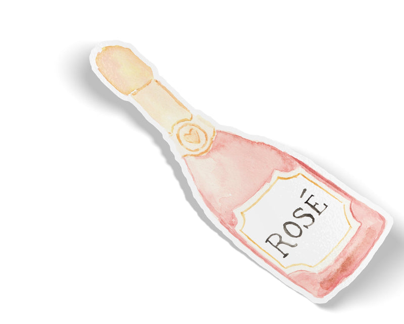 Rosé Sparkling Wine Magnet
