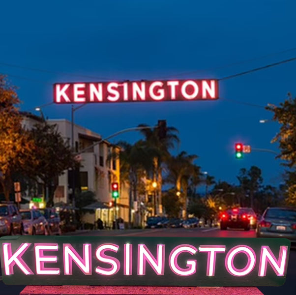 Kensington, Ca. LED Sign (Available Now)
