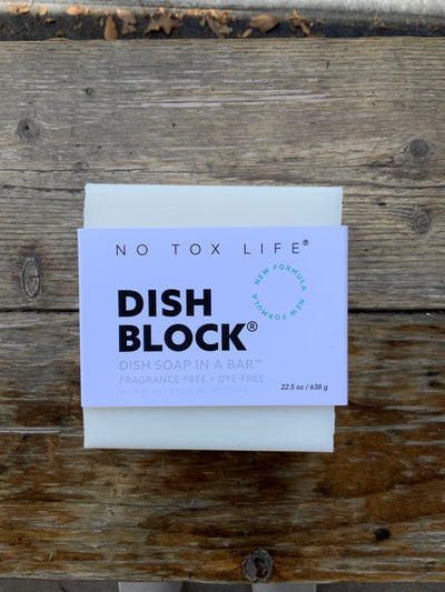 DISH BLOCK® solid dish soap - HUGE