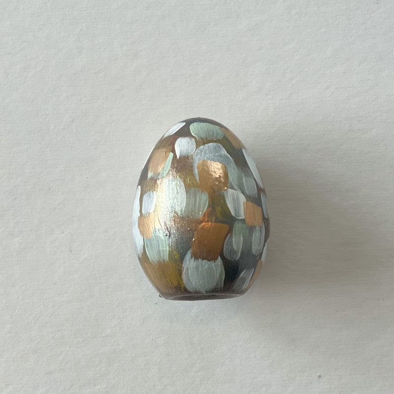 Large Copper Egg