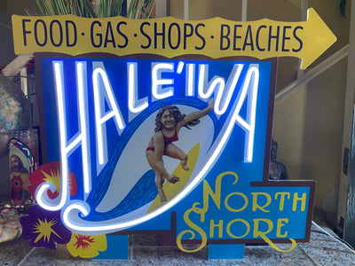 Haleiwa, Hawaii LED Sign (Available Now)