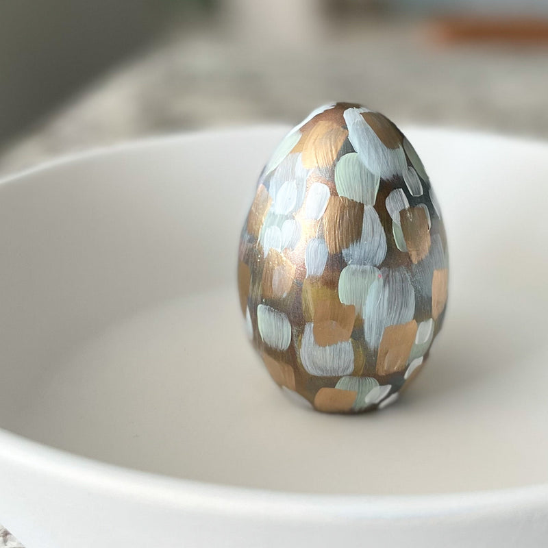 Large Copper Egg
