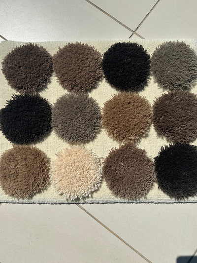 Woolen Circles on Acrylic Ground