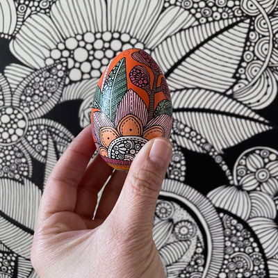 Easter Egg - Wood - 3 inches