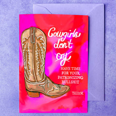 A Cowgirl’s Valentine | Encouragement Card