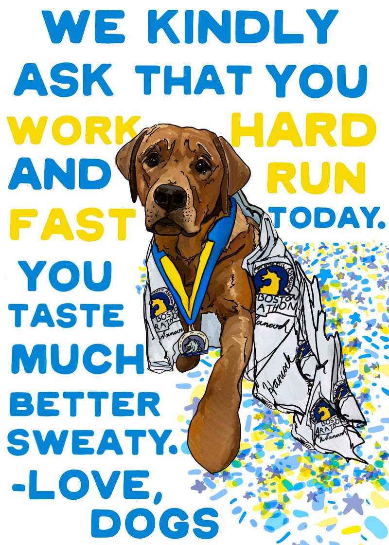 Boston Marathon Inspo | Art Print