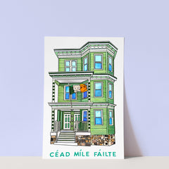 Céad Míle Fáilte Art Print (8x10)