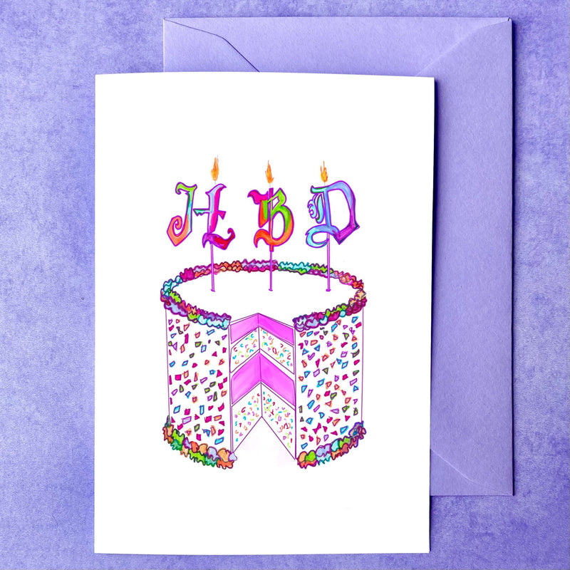A slice of Birthday | Birthday Card