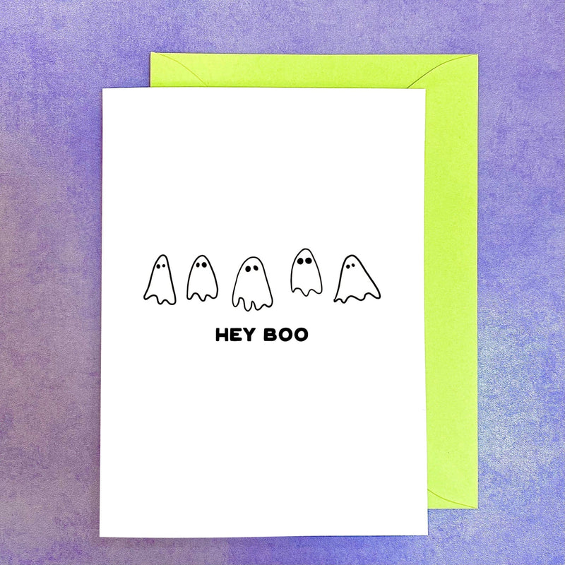 Hey boo | Halloween Card