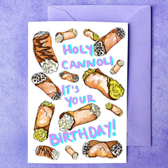 Holy Cannoli! | Birthday Card