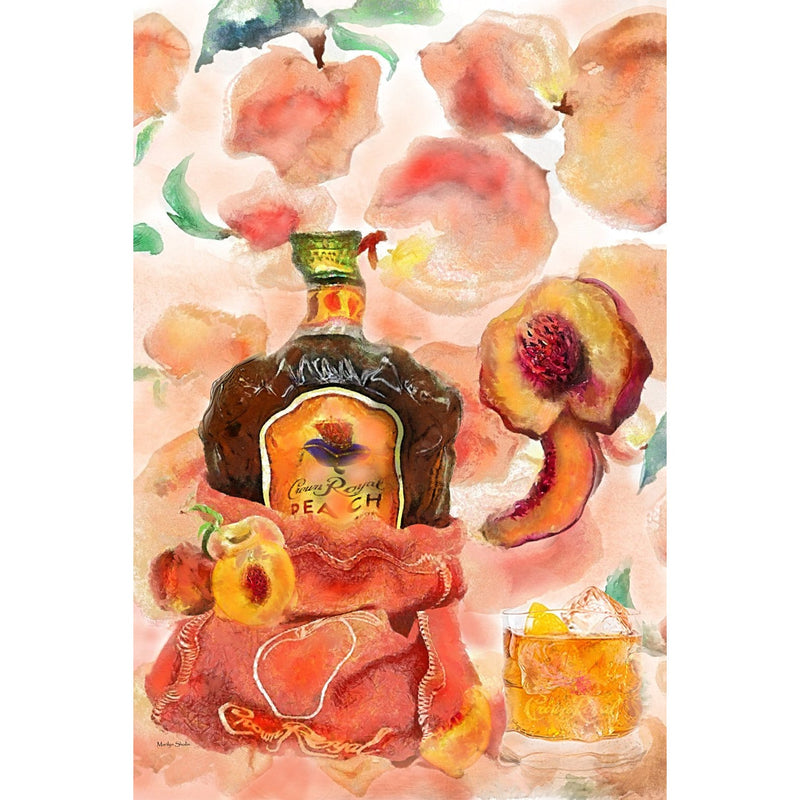 Crown Royal Peach Painting Fine Art