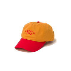Signature KC Dad Hat - Red/Yellow