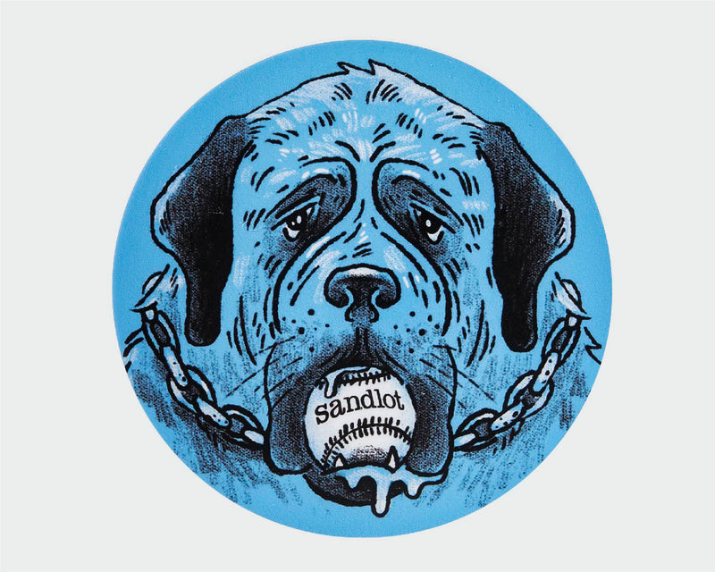 Sandlot Drooling Dog Sticker