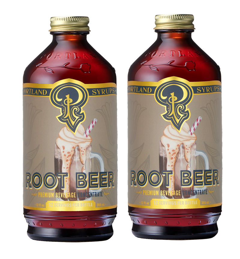 Genuine Root Beer Syrup two-pack