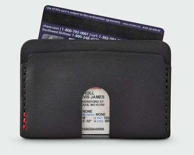 The Monarch - Black Wallet