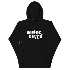 Since Birth Essentials X "Future" Quote Hoodie (Charcoal)