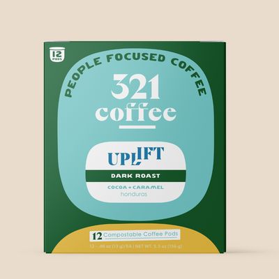 Compostable Coffee Pods | Uplift | Dark Roast