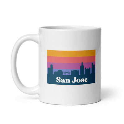San Jose Skyline 11 oz Mug