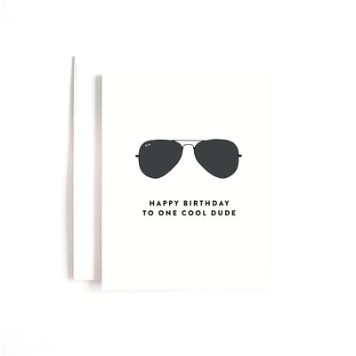 'Happy Birthday to One Cool Dude' Card