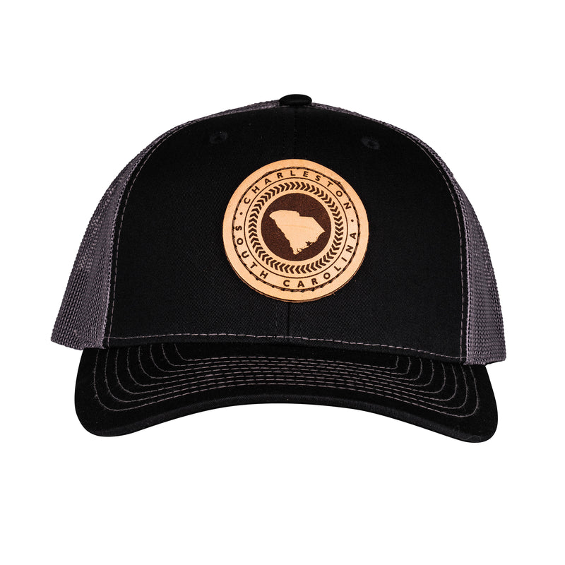 Charleston State Outline Patch Trucker Hat