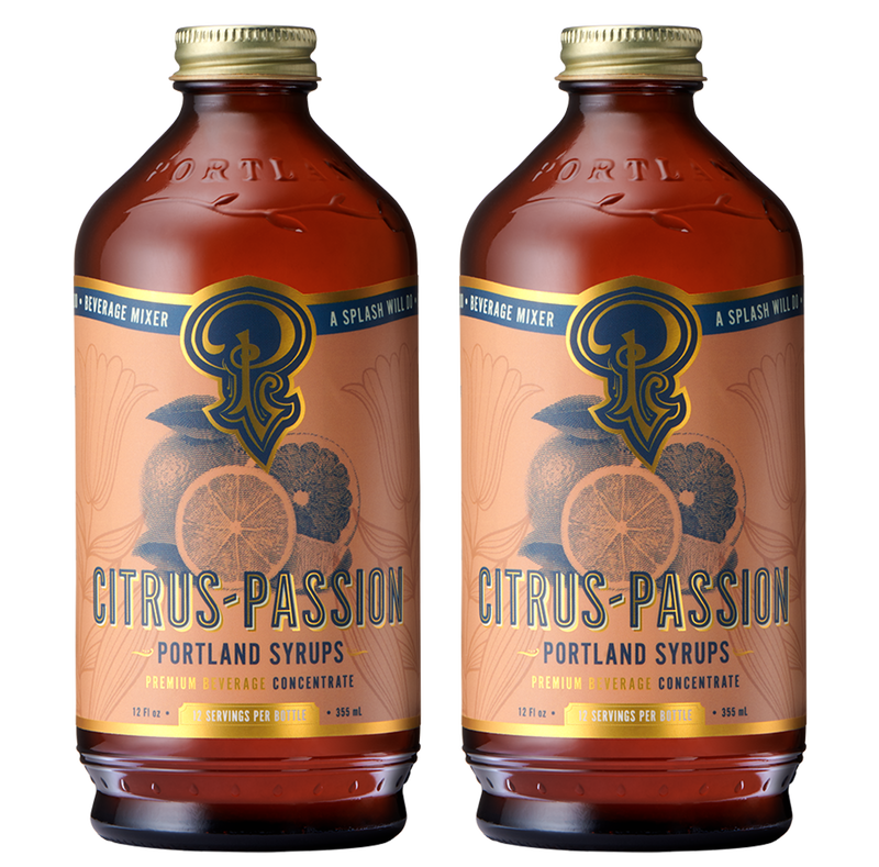 Citrus-Passion Syrup two-pack