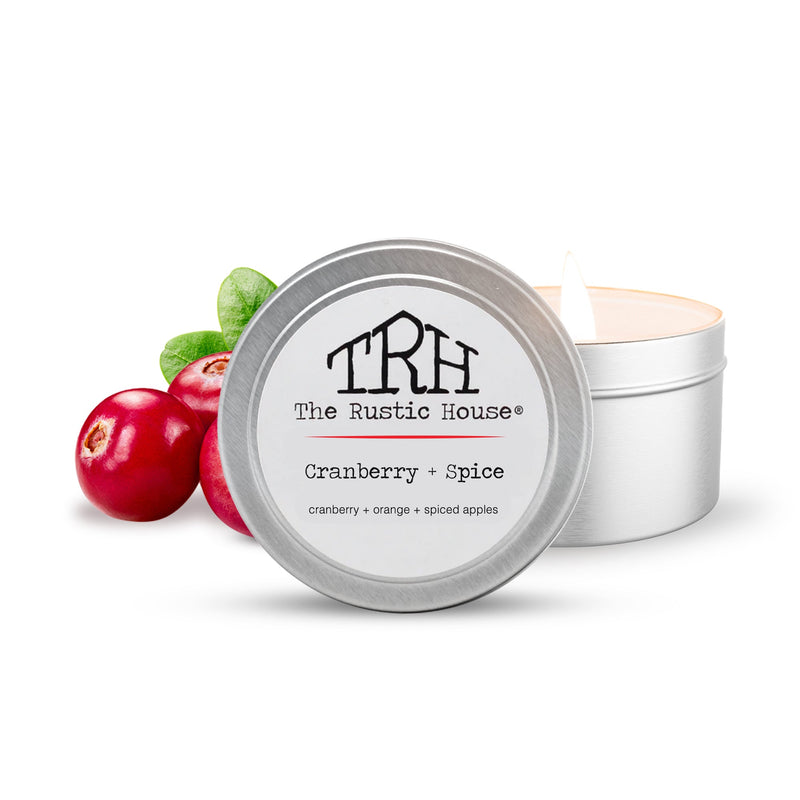 Cranberry + Spice Travel Tin