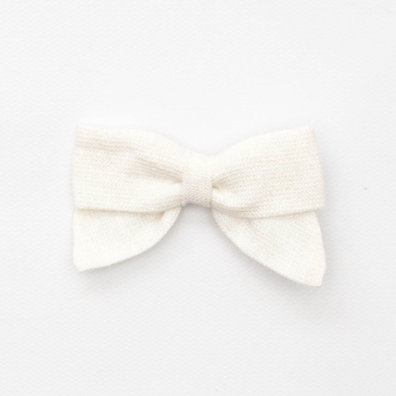 Petite Bow | Sparkle Linen