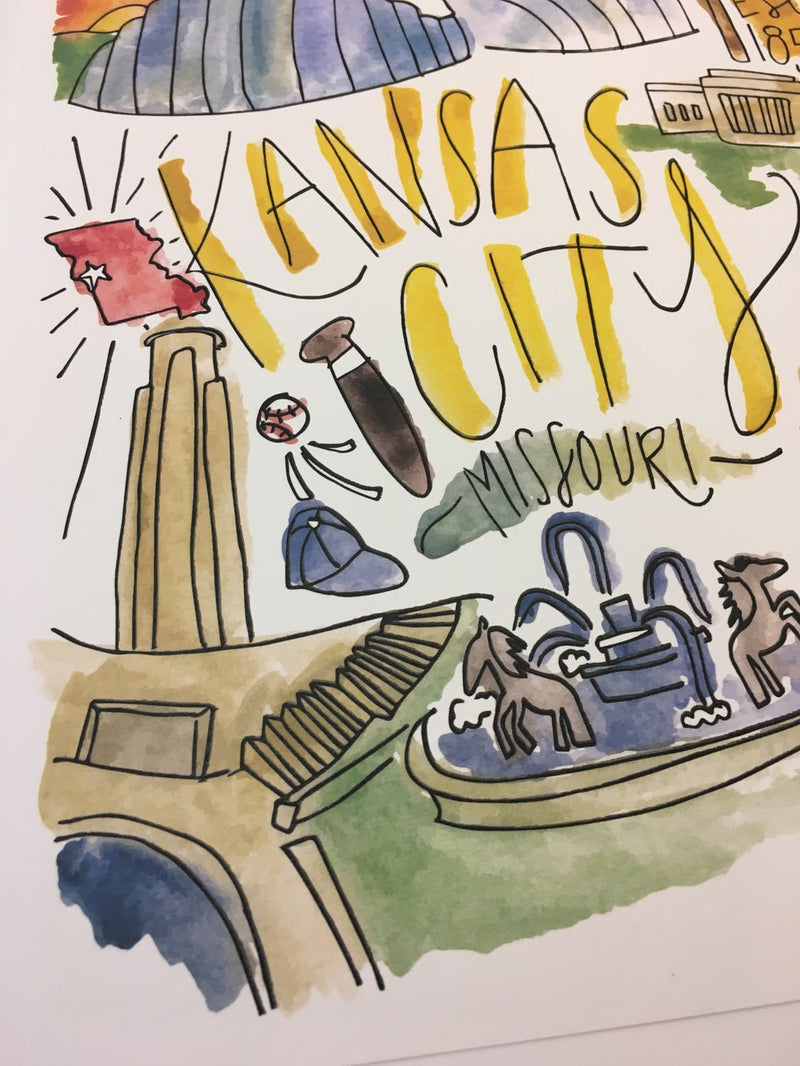 Kansas City, MO Print