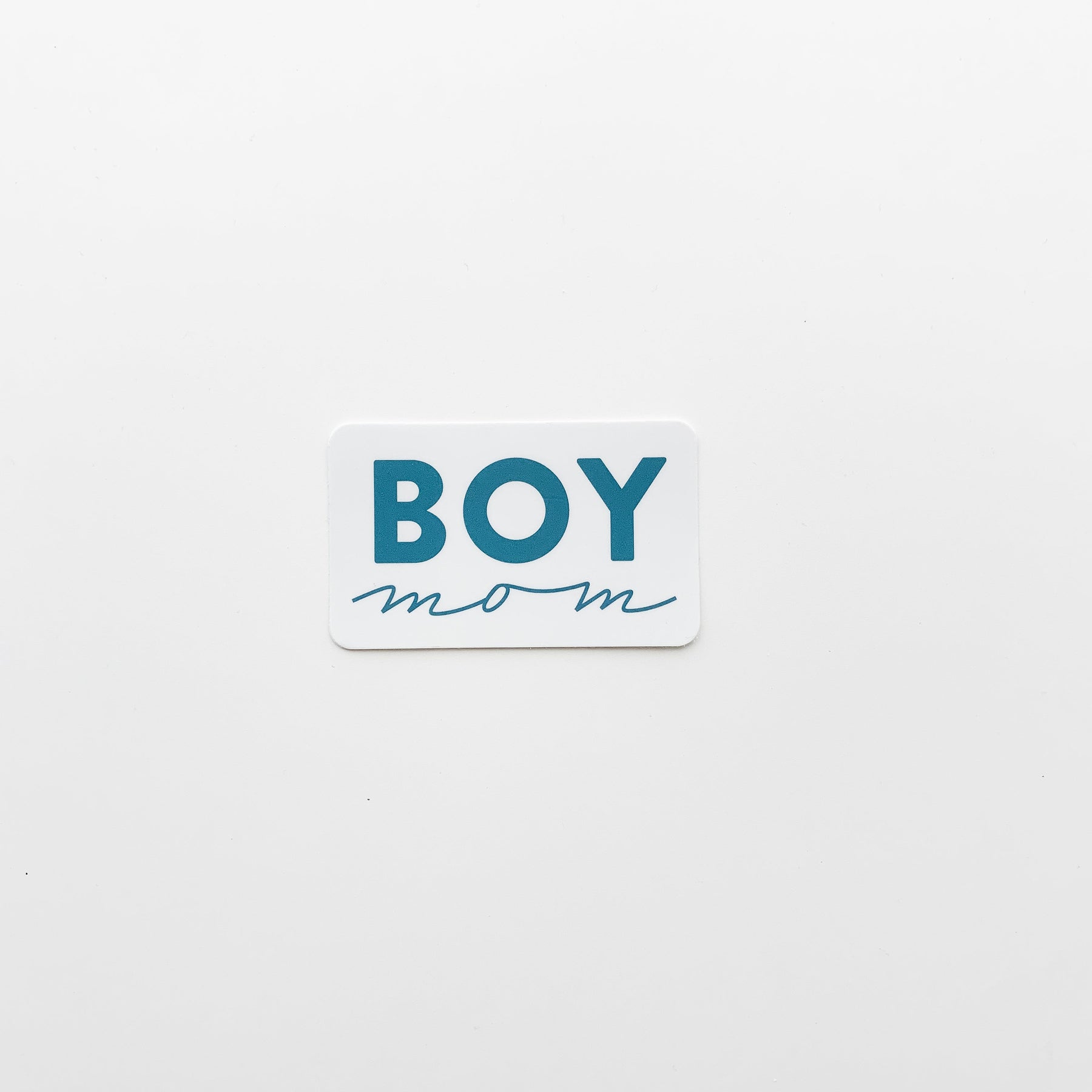 boy mom car sticker