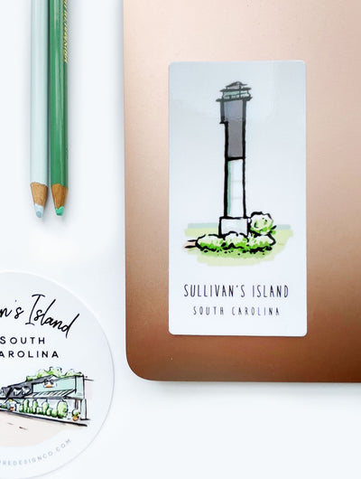 Sticker - The Sullivan's Island Lighthouse Sticker