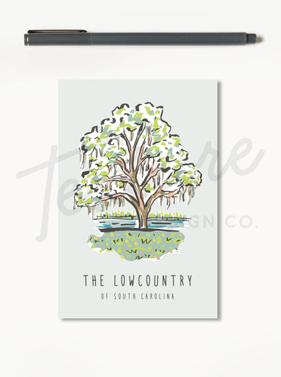 Postcard - Lowcountry Oaktree