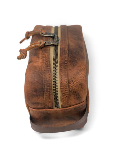 Leather Dopp Kit | Red Wing Copper Rough and Tough