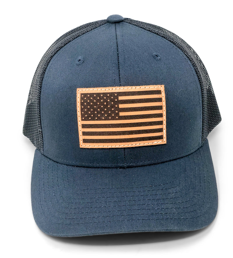 USA Flag Hat - Blue