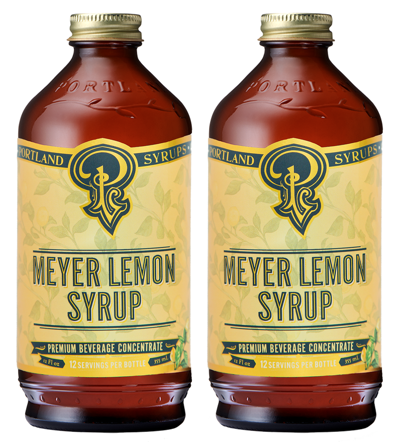 Meyer Lemon Syrup two-pack