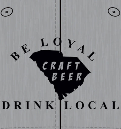 Be Loyal, Drink Local Craft Beer Trucker Hat Grey Heather/Black with Mesh Backing