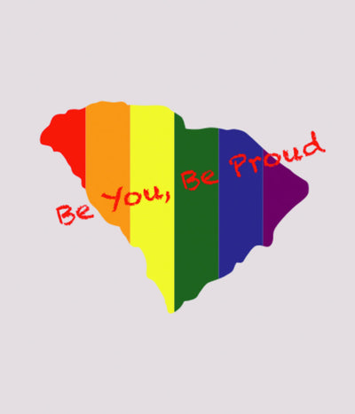Be You, Be Proud Unisex T-Shirt in White