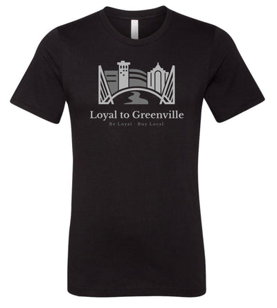 Loyal to Greenville Men's Statement T-Shirt in Black