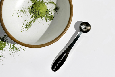 A Perfect Cup of Matcha Spoon