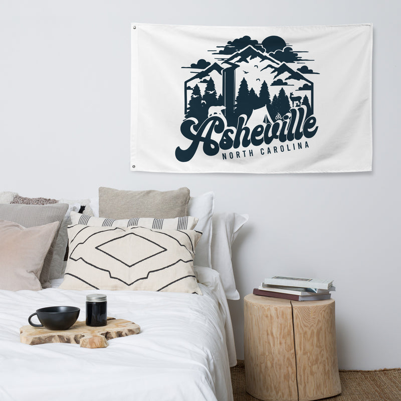 Mountains of Asheville Flag