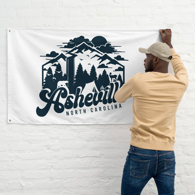 Mountains of Asheville Flag