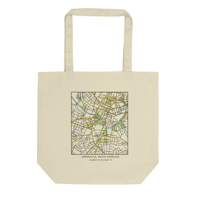 Greenville's (on the) Map | Eco Tote Bag