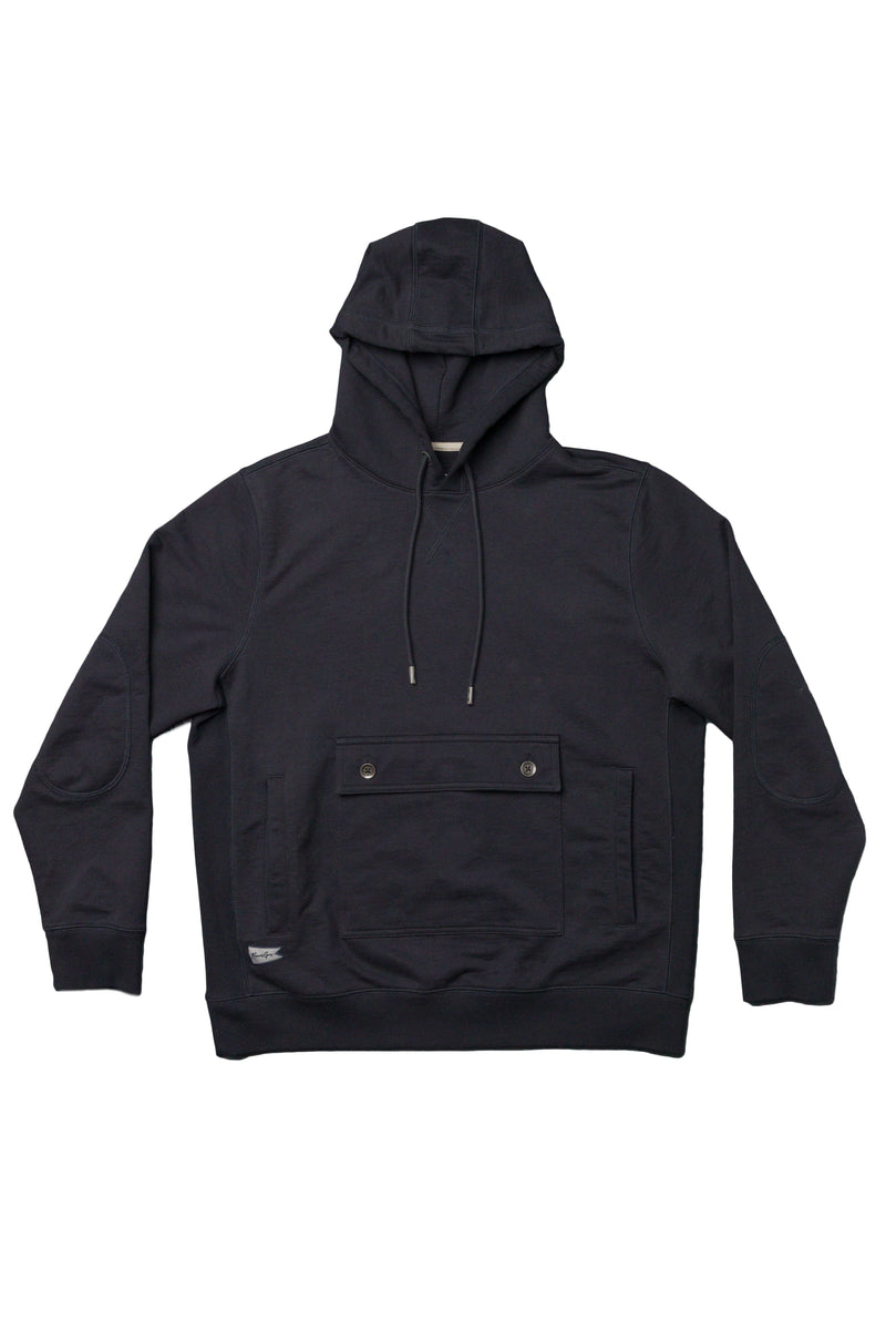 French Terry Pouch Pocket Hoodie