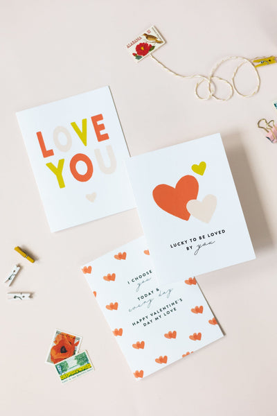Lucky to Be Loved By You Card