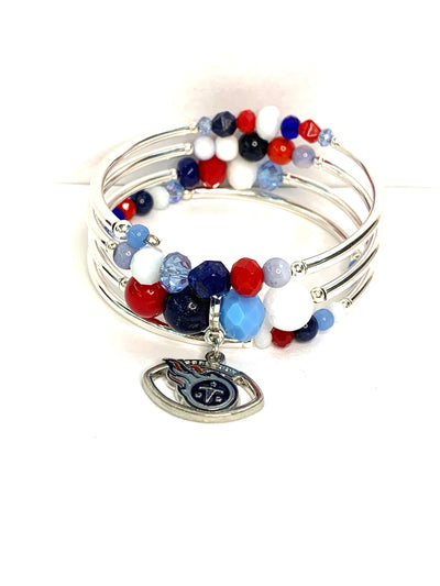 Game Day- Tennessee Titans Wrap Bracelet