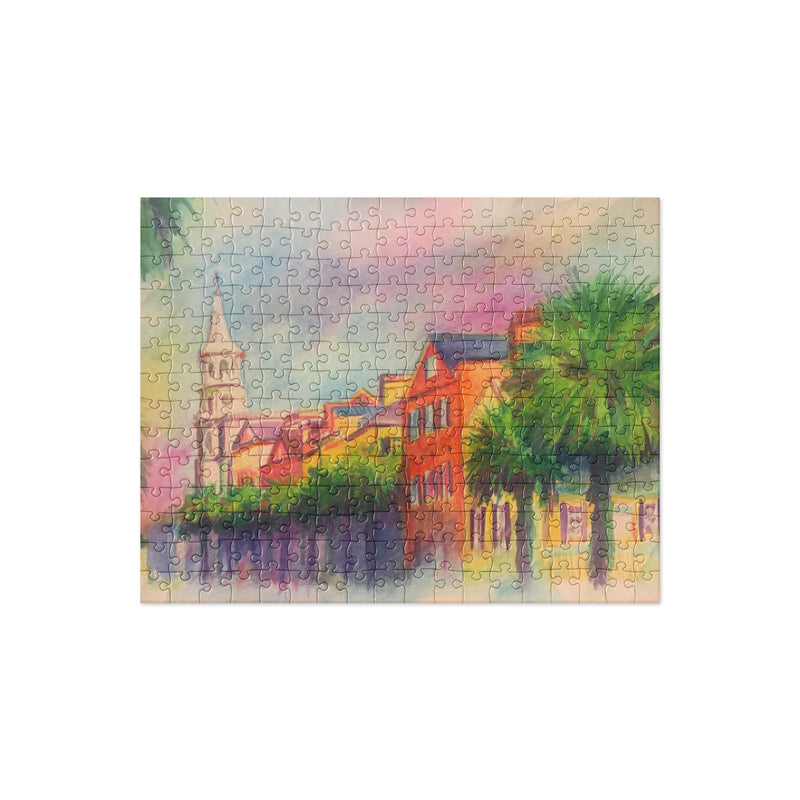 Charleston Watercolor Jigsaw Puzzle